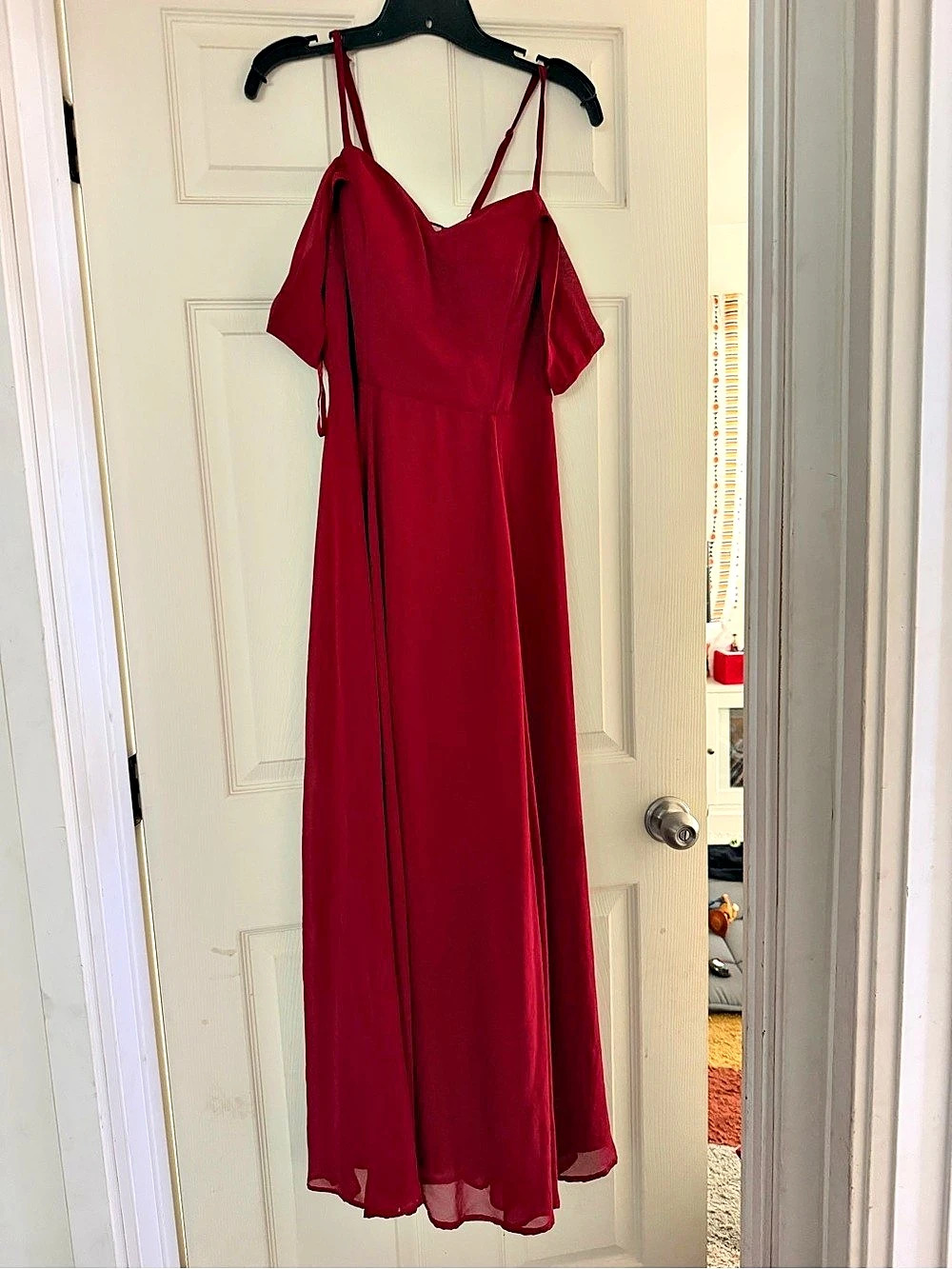 City Studio Maxi Dress in Red Size 14W